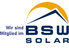 Wir sind Mitglied im BSW SOLAR